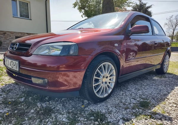 Opel Astra cena 4900 przebieg: 234500, rok produkcji 1998 z Miechów małe 742